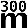 300 metrów