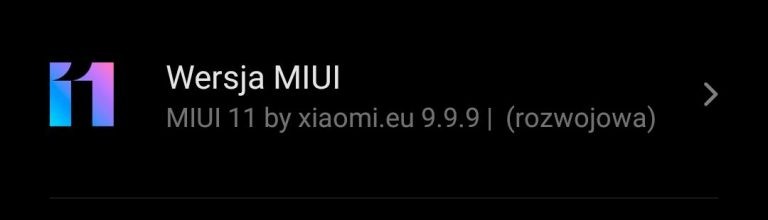Tymczasowe zawieszenie aktualizacji MIUI