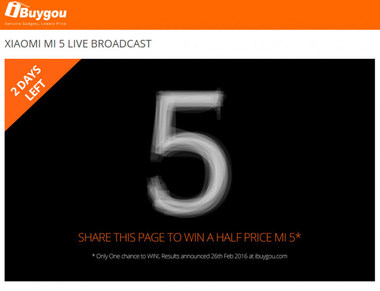 Premiera Mi5 na żywo z iBuyGou