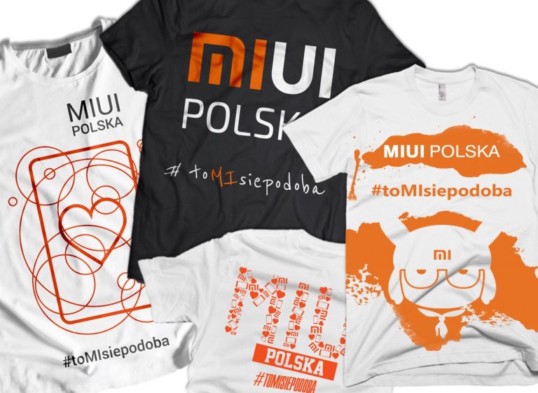 Wybraliśmy cztery projekty koszulek MIUI Polska #toMIsiepodoba