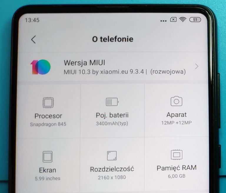 Aktualizacje według Xiaomi