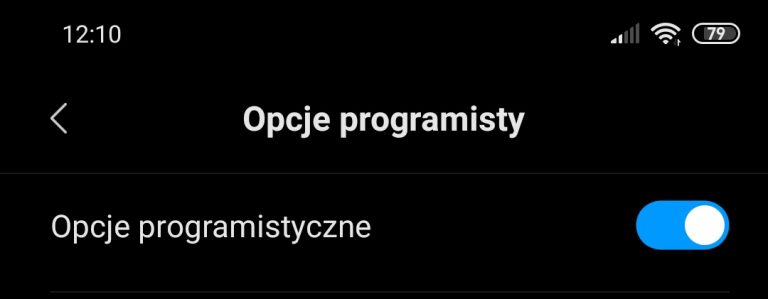 Jak uzyskać dostęp do Opcji Programisty (Developer Options) w MIUI?