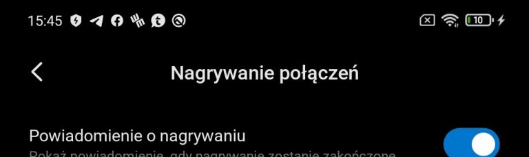 Wszystko o nagrywaniu rozmów w Xiaomi