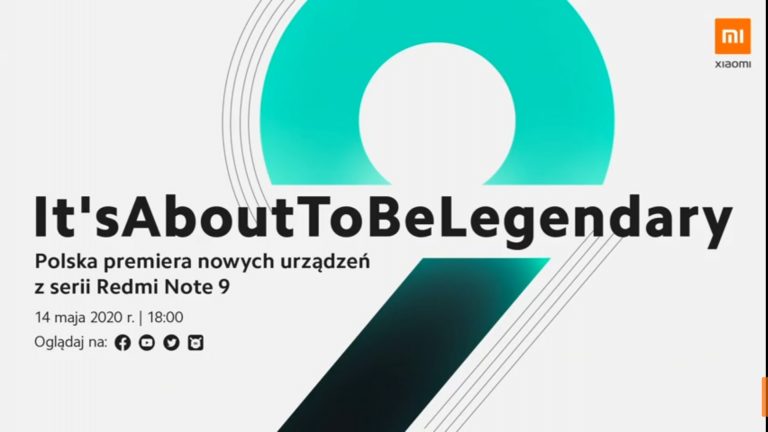 Premiera Redmi Note 9 i 9 Pro w Polsce 14 maja
