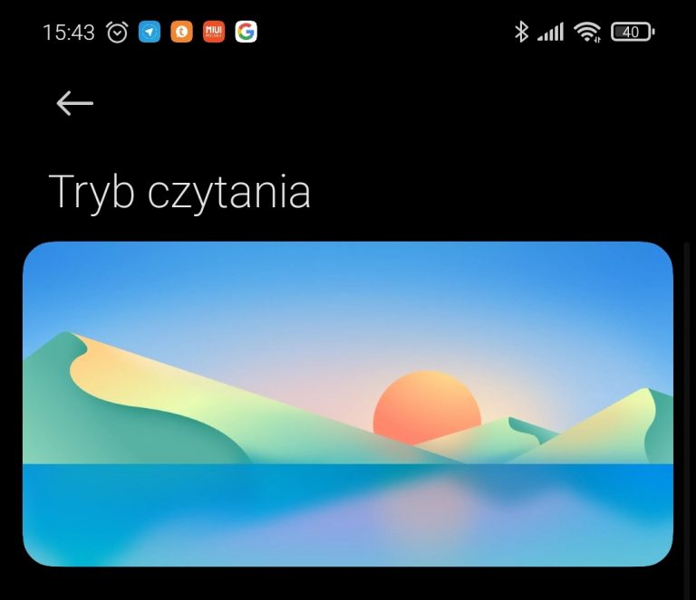 Ulepszony tryb czytania w MIUI 12 – być może wkrótce?