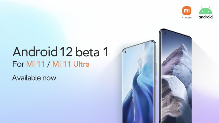 Android 12 beta dostępny na wybrane telefony Xiaomi