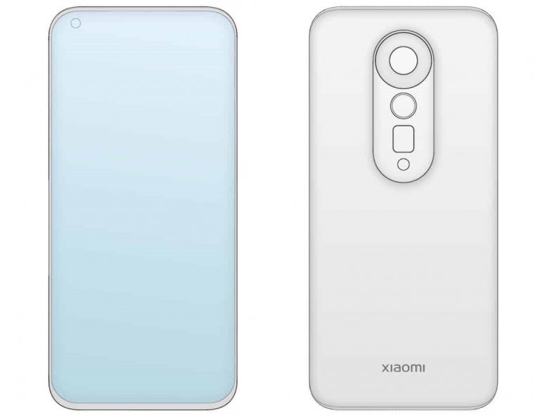 Wygląd (być może) przyszłego telefonu Xiaomi opatentowany