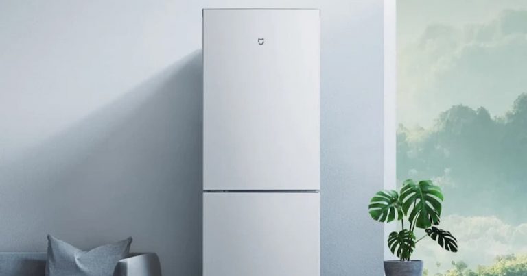 Bezszronowa dwudrzwiowa lodówka MIJIA Double Door 186L