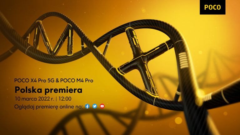 POCO X4 Pro 5G i POCO M4 Pro – polska premiera za tydzień!