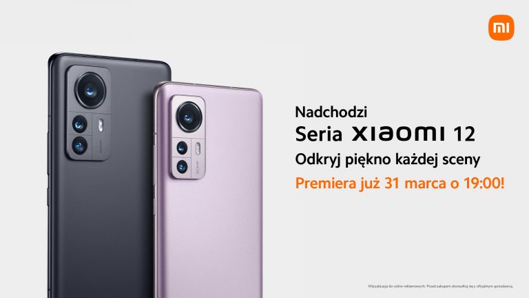 Polska premiera Xiaomi 12 – 31 marca, 19:00