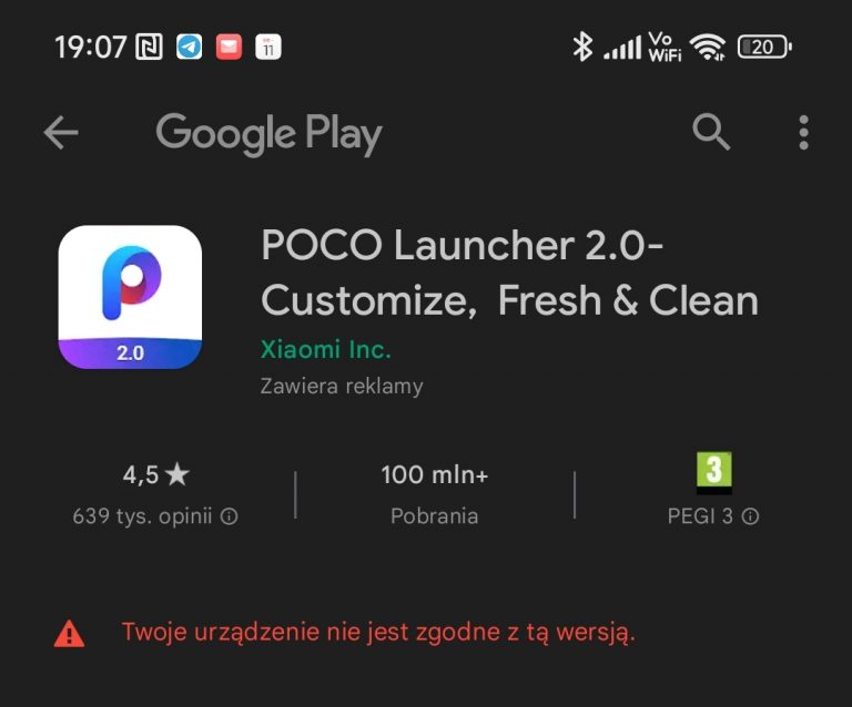 Koniec POCO Launchera z Google Play. Nowe wersje tylko dla telefonów POCO