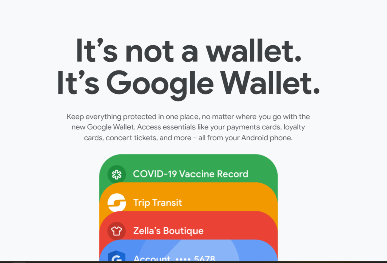 Portfel Google zastępuje Google Pay