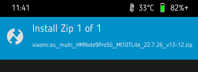 Jak przejść z ROM-u xiaomi.eu fastboot na xiaomi.eu recovery?