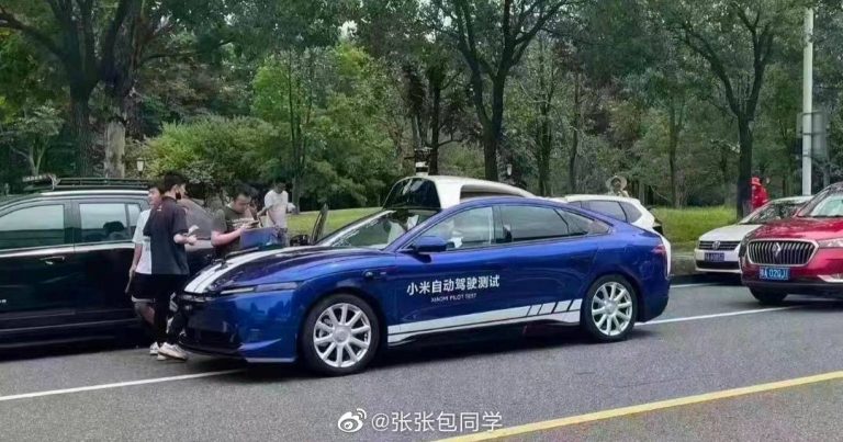 Testy autonomicznej jazdy w Xiaomi Auto