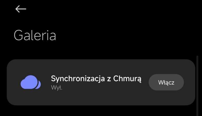 Koniec synchronizacji zdjęć z Chmurą Xiaomi
