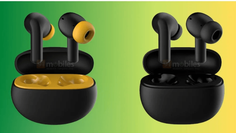 Rendery nadchodzących słuchawek POCO Pods oraz Redmi Buds 4 Active