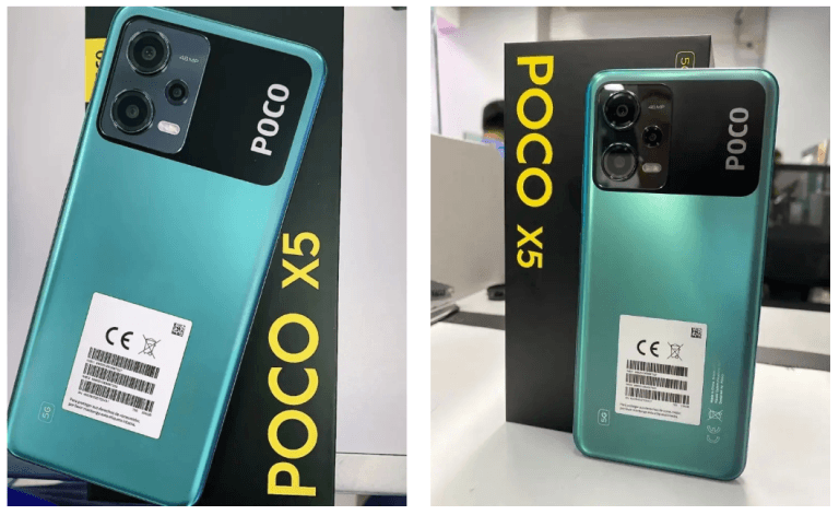 POCO X5 na przedpremierowych zdjęciach