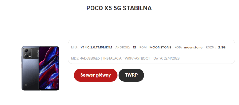 Redmi Note 12 5G, POCO X5 5G, POCO X5 Pro 5G z ROM-ami od Xiaomi.eu!