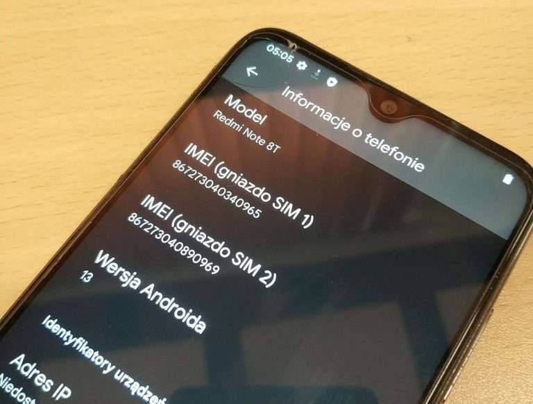 Masz jeszcze Redmi Note 8T? Zainstaluj Androida 13