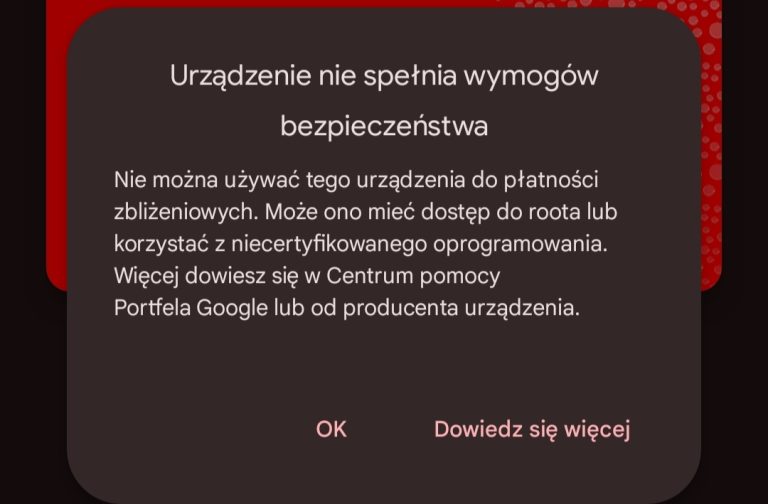 Problemy z płatnościami Google Pay na ROM-ach Xiaomi.eu [AKTUALIZACJA]