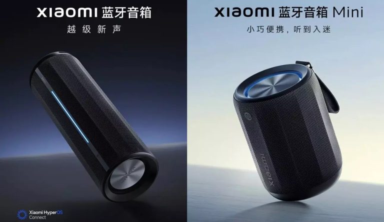 Dwa głośniki Bluetooth Xiaomi wprowadzone na rynek w Chinach