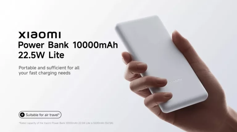 Xiaomi Power Bank Lite o pojemności 10000 mAh trafi na rynek globalny 