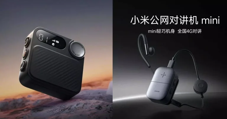 Xiaomi Sports Walkie-Talkie i Walkie-Talkie Mini o zasięgu 5000 km