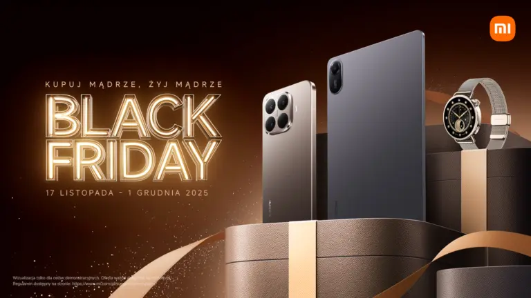 Xiaomi Black Week 2025. Telefony i urządzenia AIoT w atrakcyjnych cenach