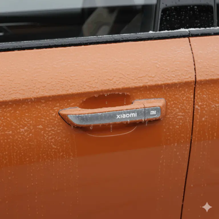 Frozen Xiaomi car door handle