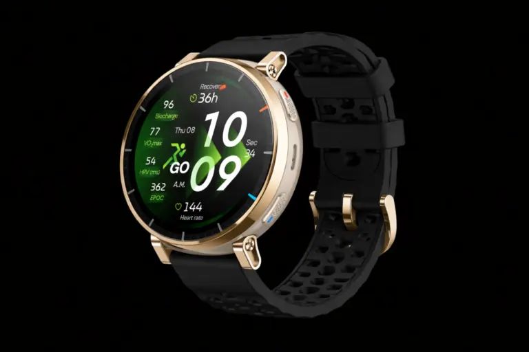 Nowy Amazfit Active 3 Premium to jasny AMOLED, szkło szafirowe i zaawansowana analiza biegu