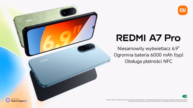 Nowy standard budżetowej wydajności: REDMI A7 Pro