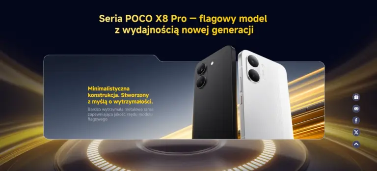 POCO X8 Pro i X8 Pro Max nadchodzą. Ogromne baterie, mocne procesory i bonusy przed premierą