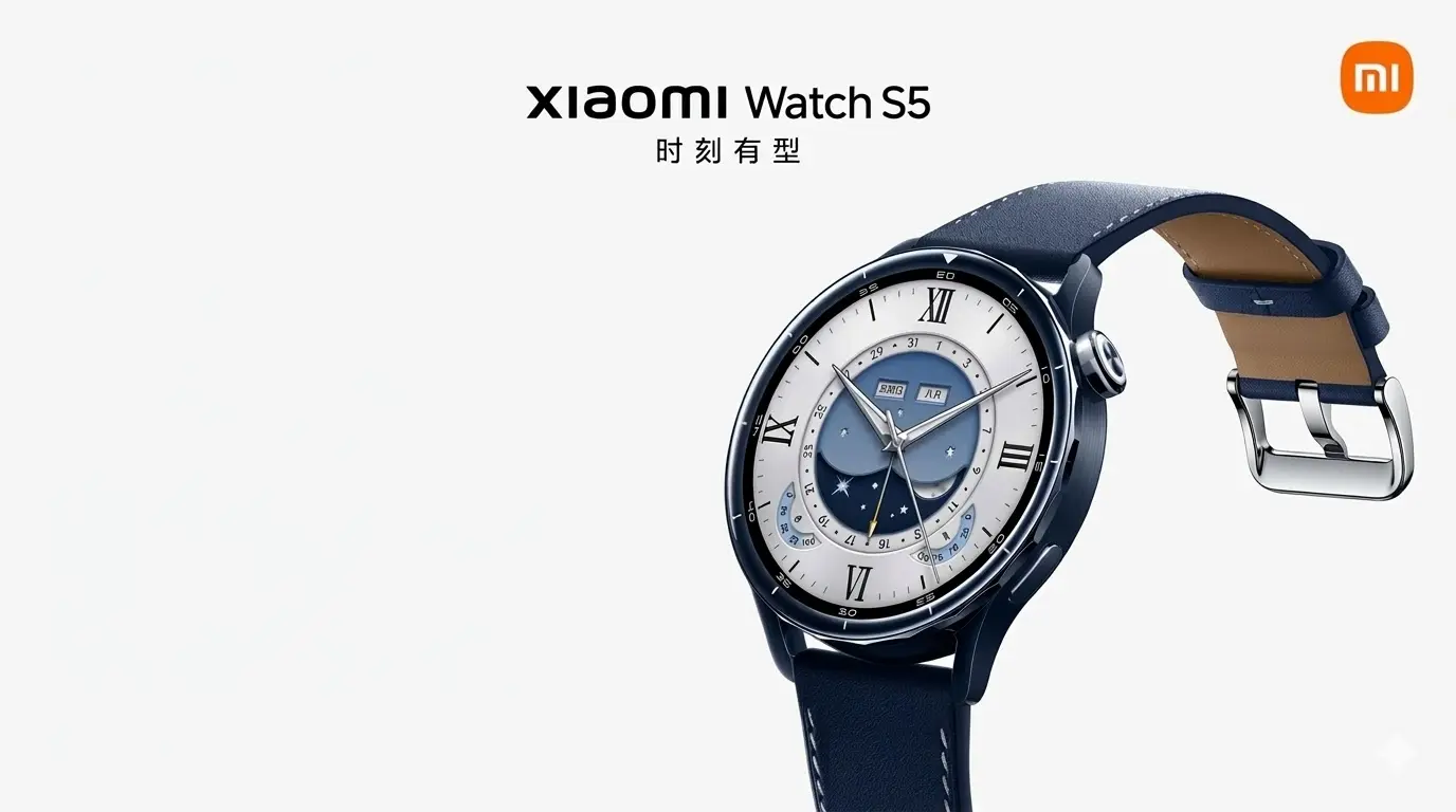 Smartwatch Xiaomi z baterią na 21 dni. Oto nowy Watch S5